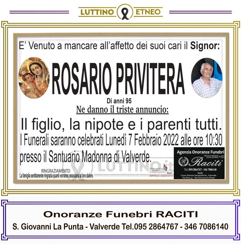 Rosario Privitera 